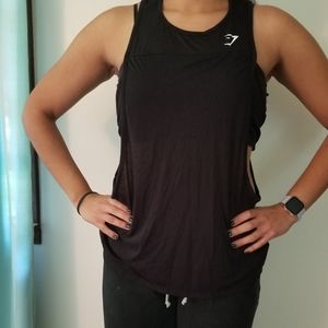 Gymshark Black tank